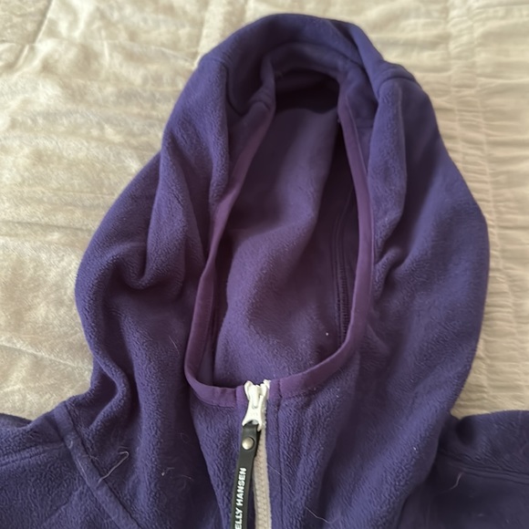 Helly Hansen  XL  Navy Blue Fleece longer Jacket - Picture 2 of 4